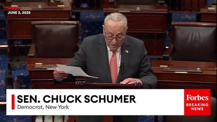 Chuck Schumer Warns GOP Budget Will 'Kill Clean Energy In Its Tracks' And Raise Energy Costs