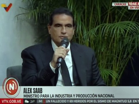 Alex Saab: Venezuela produce el 98% de los alimentos consumidos en el país