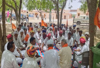 बॉर्डर पर किसानों का सम्मेलन, मांगों को लेकर भरी हुंकार सरकार से  पानी और पर्याप्त ​बिजली की मांग