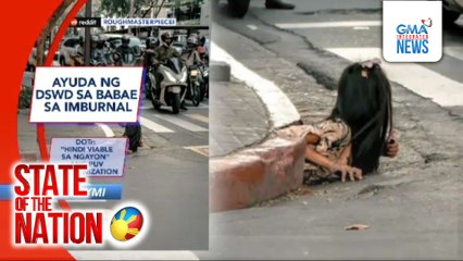 In Case You Missed It - Ayuda ng DSWD sa babae sa imburnal; DOTR: "Hindi viable sa ngayon" ang PUV Modernization | SONA