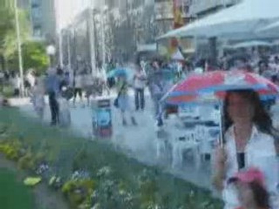 Worldwide flashmob event stuttgart 2008