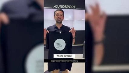 El bonito gesto de Alberto Contador en la lucha contra el cáncer infantil