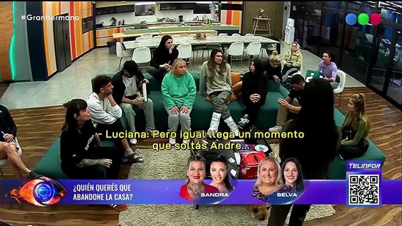 Andrea largó toda su bronca y se cruzó muy fuerte con Tato y Luciana en Gran Hermano: "Falta de códigos"