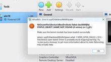 Solved - NtCreateFile(\Device\VBoxDrvStub) failed on VirtualBox