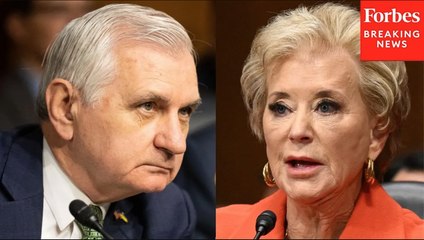 'Amounts To Just Surrendering': Jack Reed And Secretary Linda McMahon Spar Over Education Spending