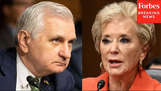 'Amounts To Just Surrendering': Jack Reed And Secretary Linda McMahon Spar Over Education Spending
