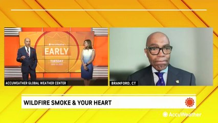 Wildfire smoke increases heart risk