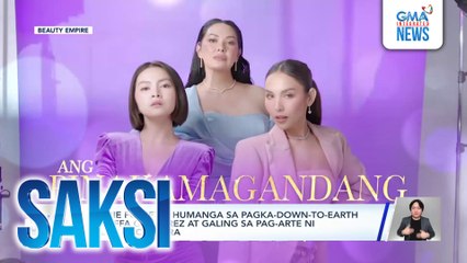 Barbie Forteza, humanga sa pagka-down-to-earth ni Ruffa Gutierrez at galing sa pag-arte ni Kyline Alcantara | Saksi