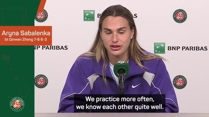 Sabalenka 'super excited' to face Swiatek in Roland Garros semis