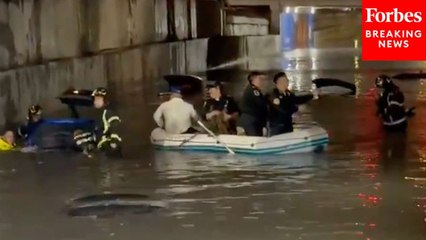 Severe Rain Storm Causes Record Flooding In Parts Of Mexico City