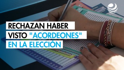 Observadores internacionales rechazan haber visto "acordeones" en la Elección Judicial