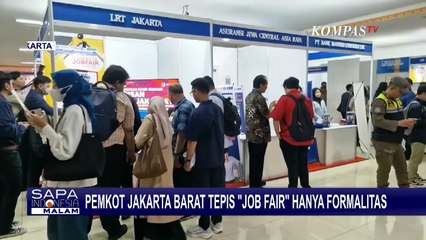 Pemkot Jakarta Barat Tepis Job Fair Hanya Formalitas