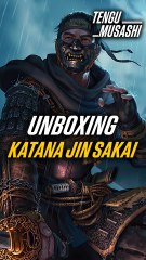 Unboxing du katana de Jin Sakai !