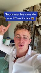 Supprimer les virus de son PC en 2 clics 😱🚀