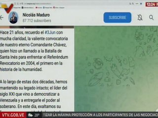 Pdte. Maduro recuerda llamado a la Batalla de Santa Inés hecho por el Cmdte. Chávez con valentía
