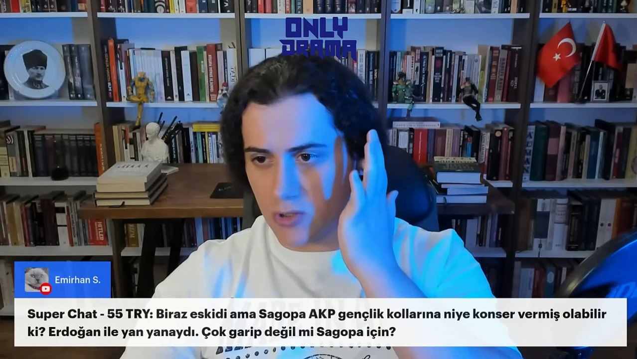 Diamond Tema, Sagopa Kajmer'in, Cumhurbaşkanı Recep Tayyip Erdoğan ile bir araya gelmesi hakkında konuştu.