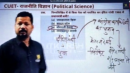 Part- 03  कांग्रेस प्रणाली चुनौतियाँ और पुनर्स्थापना (POL--स्वतंत्र भारत में राजनीति--5--कांग्रेस प्रणाली चुनौतियाँ और पुनर्स्थापना)