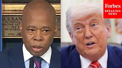 Reporters Grill Eric Adams Over Trump 'Initiative Targeting People At Immigration Hearings'