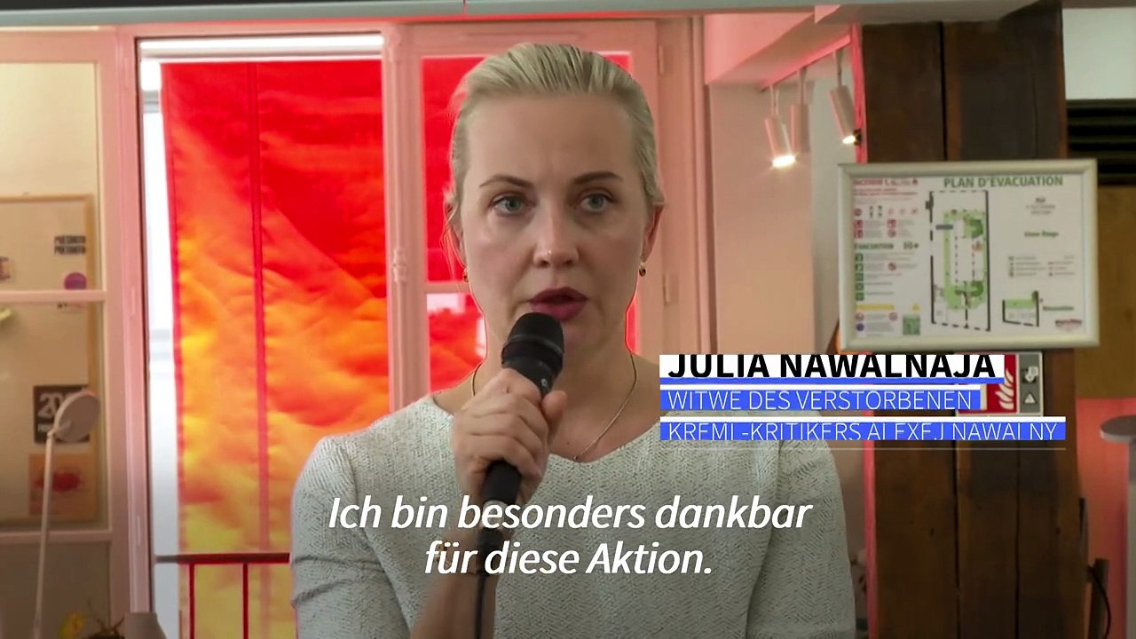Nawalny-Witwe startet TV-Sender gegen 'Zensur in Russland'