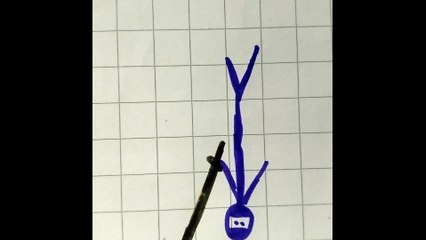 Ninja blu con spada personaggi 6