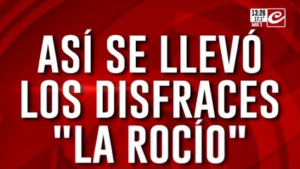 Así se llevó los disfraces "La Rocío"