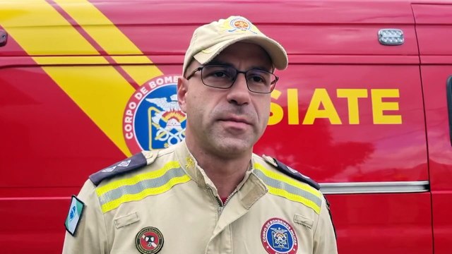 Tenente do Corpo de Bombeiros dá detalhes de resgate de trabalhador que convulsionou em andaime