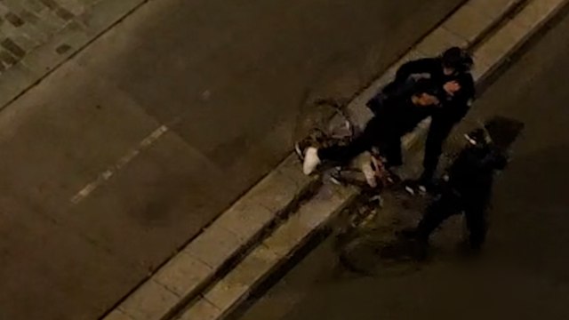 L’interpellation musclée d’un militant écologiste à Paris