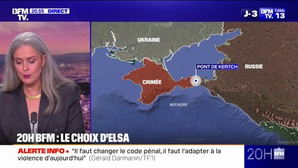 LE CHOIX D'ELSA - Guerre en Ukraine: nouvelle attaque de Kiev sur le pont de Kertch, en Crimée