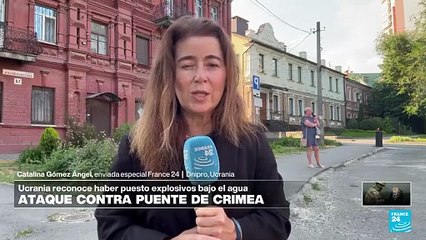 Informe desde Dnipro: Ucrania reivindica ataque a puente de Crimea