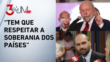 Lula afirma que Eduardo Bolsonaro faz ‘terrorismo nos Estados Unidos’ e critica Donald Trump