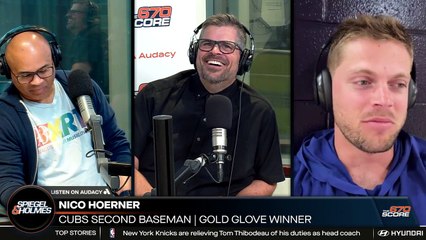 Nico Hoerner loves watching Daniel Palencia close games for Cubs