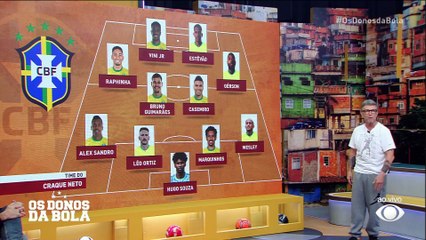 Qual é a Seleção ideal para o Craque Neto? Apresentador mostra os favoritos