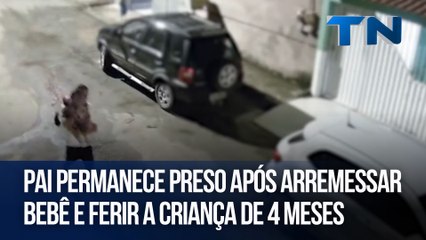 Pai permanece preso após arremessar bebê e ferir a criança de 4 meses