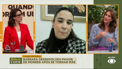 O que é tanatofobia? Fisioterapeuta desenvolveu pavor de morrer após se tornar mãe | Melhor da Tarde