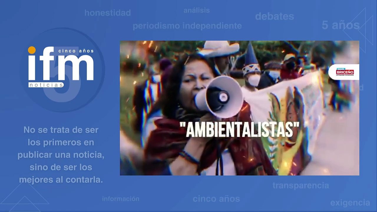 Daniel Briceño denunció como Gobierno avanza en el país limitando la propiedad privada, el suelo, atacando las empresas formales, la minería legal,