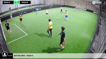 But de Lems - Team A