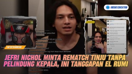 Jefri Nichol Minta Rematch Tinju Tanpa Pelindung Kepala, Begini Tanggapan El Rumi