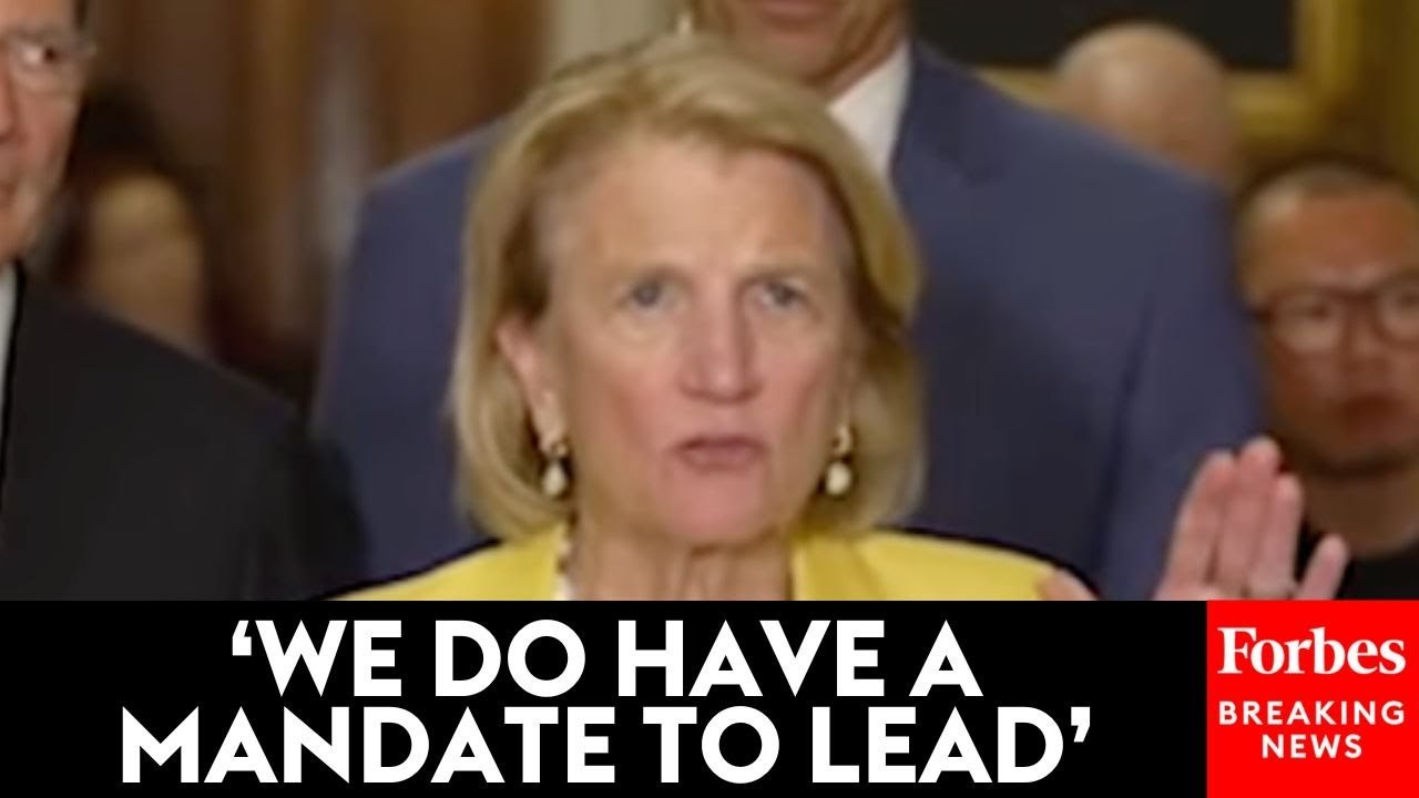 ‘We Will Not Fail Here’: Shelley Moore Capito Vows Senate Will Pass GOP Bill That ‘Protects’ Americans