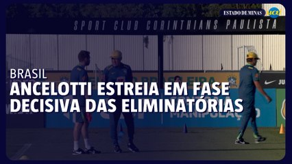Ancelotti estreia pelo Brasil em fase decisiva das Eliminatórias