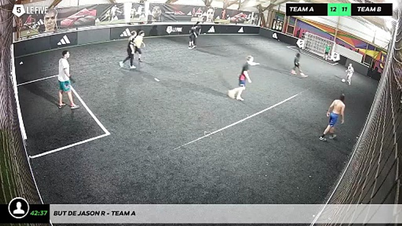 But de Jason R - Team A