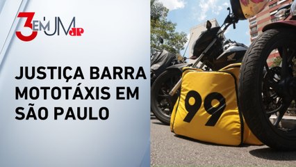 Justiça de SP mantém proibição de moto por app na capital após pedido de plataforma