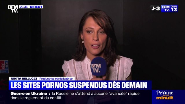 Quand on est mineur et qu'on n'a pas fait sa construction, il y a des effets néfastes : Nikita Bellucci, productrice et réalisatrice, réagit à la suspension de sites pornographiques en France