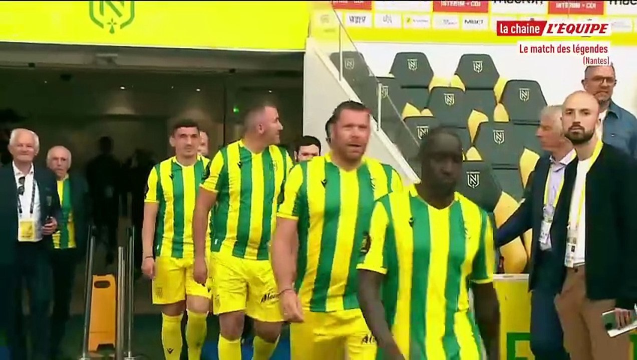 Les anciennes gloires du FC Nantes réunies à La Beaujoire - Foot - Match des légendes