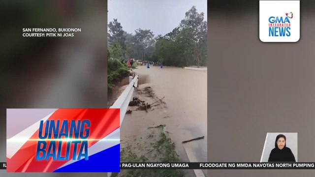 Malalakas na ulan dulot ng ITCZ, naranasan sa ilang bahagi ng Mindanao | Unang Balita