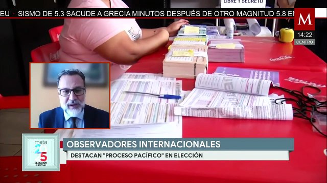 Observadores internacionales avalan elecciones 2025 como pacíficas