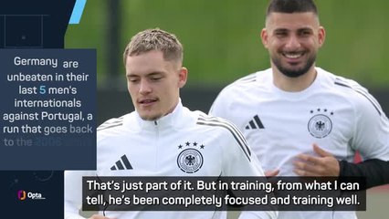 Wirtz set to start for Germany despite transfer talk