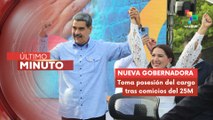 Toma de posesión de la gobernadora del estado Sucre