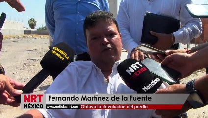 El invasor había iniciado  construcciones en el predio