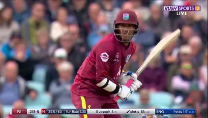 ENGLAND VS WI 3RD ODI: WINDIES SWEPT 3-0 BY ENGLAND