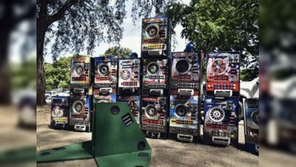 Destruyen 16 máquinas tragamonedas incautadas en Santiago